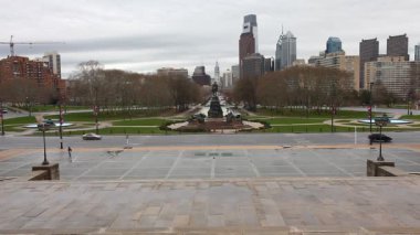 Philadelphia, Pennsylvania Sanat Müzesi dan görünüm