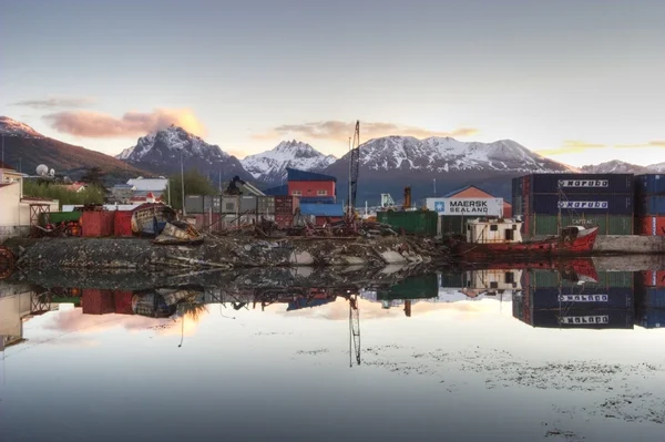 Ushuaia, een stad in Tierra Del Fuego — Stockfoto