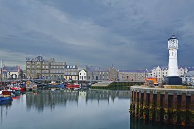 Kirkwall liman Orkney, İskoçya'da