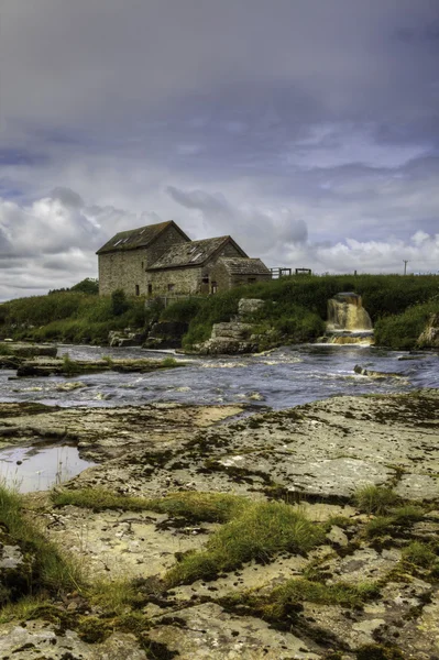 Een oude stenen molen gevonden in Thurso, Schotland — Stockfoto