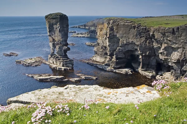 A vár Yesnaby Orkney, Skócia — Stock Fotó