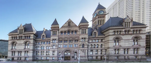 Panoramic of Court House, Toronto, the Old City Hall — Stock Photo, Image