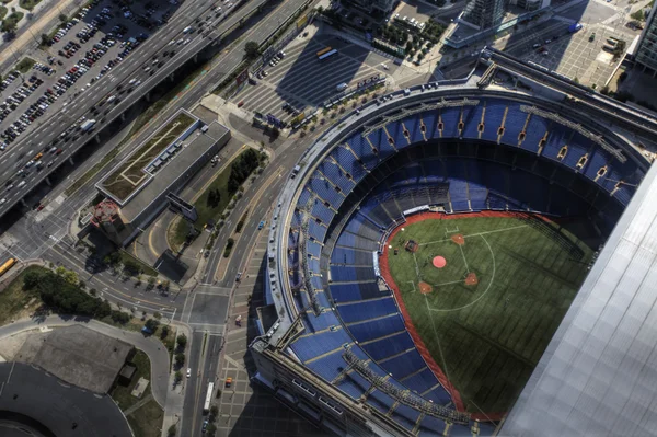 Luftaufnahme des Rogers Center in Toronto, Kanada — Stockfoto