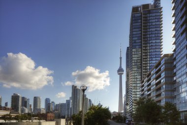 Toronto'daki Cn Kulesi ile kınamak