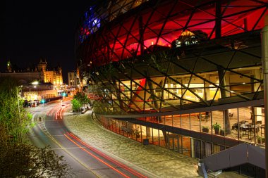 Ottawa, Kanada ortasına gece görünümü