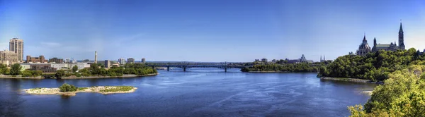 A Panoramic view of Ottawa in Canada — Stock Photo, Image