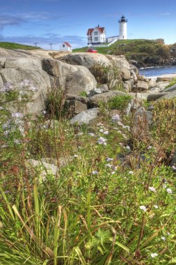 Nubble ışık, Maine uzun görünümü