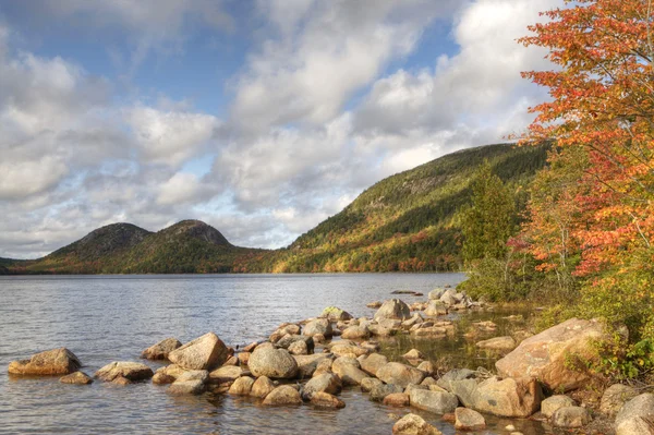 Jordon vijver in Acadia National Park — Stockfoto