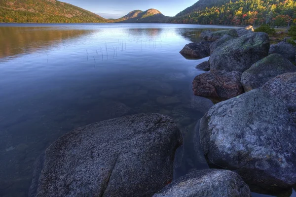 Jordon gölet Acadia Milli Parkı, Maine — Stok fotoğraf