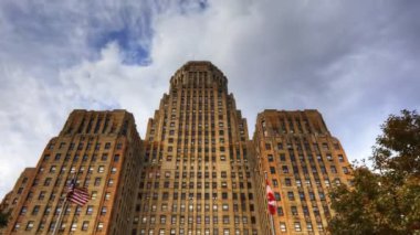 Timelapse New York'ta Buffalo City Hall