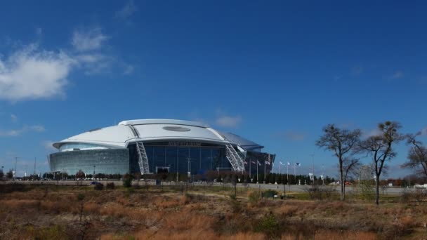 At&T stadion, domov pro Dallas Cowboys — Stock video