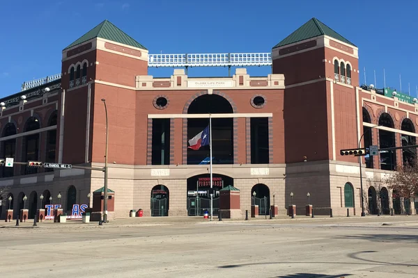 Globe život Park, domov pro Texas Rangers Mlb. — Stock fotografie