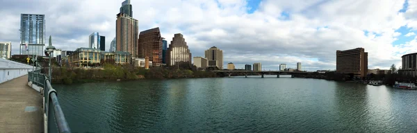 Panorama i Austin, Texas, centrum — Stockfoto