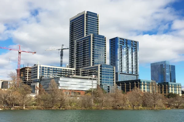 Austin, Texas, skyline no dia brilhante — Fotografia de Stock