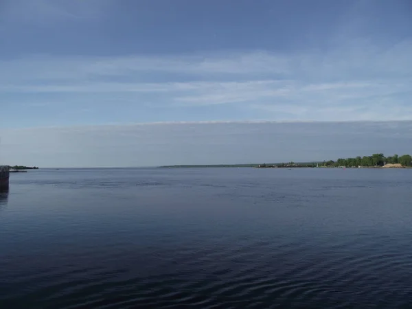 Lac Eau Dans Nord Russie — Photo