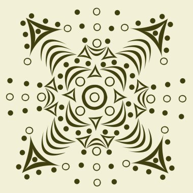 Süsleme soyut desen