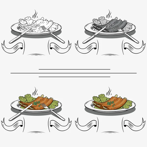 Izgarada pişmiş pirzola