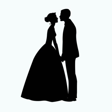 Download Bride Groom Silhouette Free Vector Eps Cdr Ai Svg Vector Illustration Graphic Art