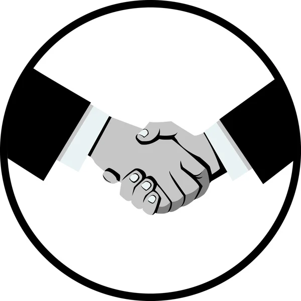 Бізнес рукостискання — стоковий вектор