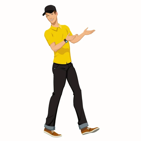 genç bir işçi adam