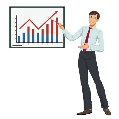 işadamı gösteren sunu