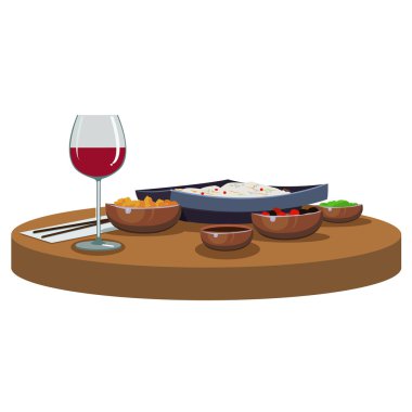 Asya yemek ve şarap