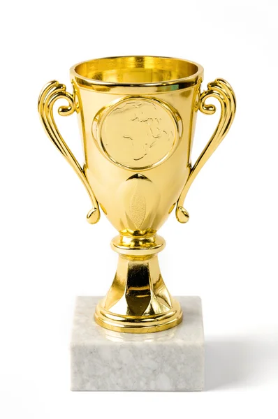 Meister goldene Trophäe — Stockfoto