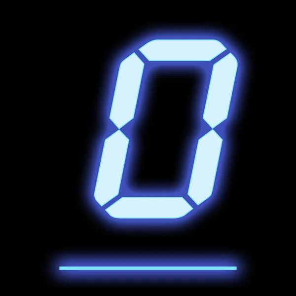 Mektubu O mavi renkli led