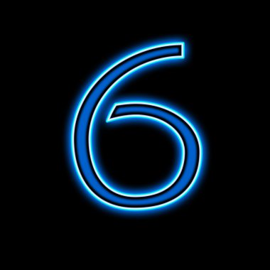 Neon altıncı mavidir