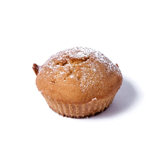 Finom muffin fehér háttér — Stock Fotó