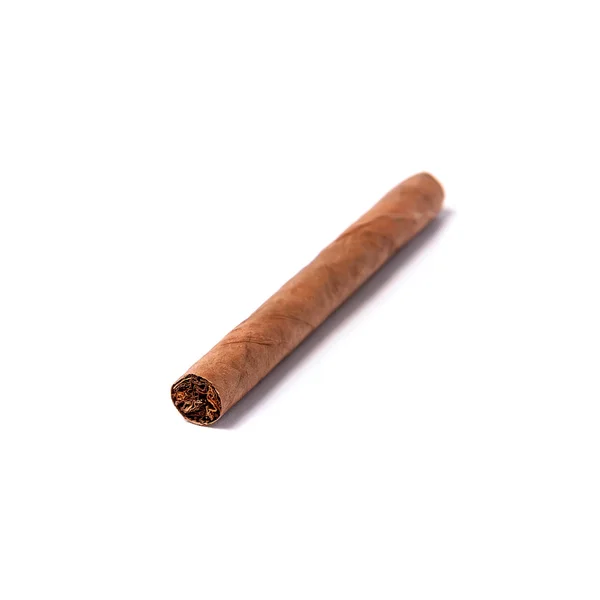 Authentic cigar isolated over a white background — Stock Photo, Image