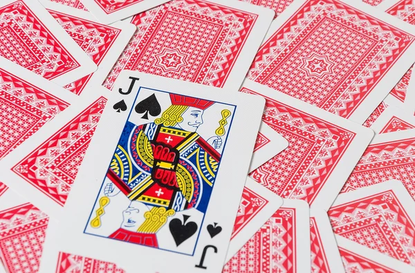 iskambil ahşap masa, closeup üzerinde