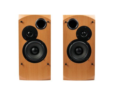 hoparlör beyaz arkaplanda izole