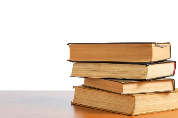 Old books on the shelf — Stock Photo, Image