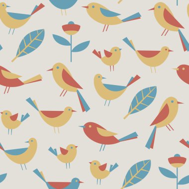 Kuşlarda kusursuz desen