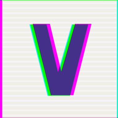 Yazı tipi türü harf V