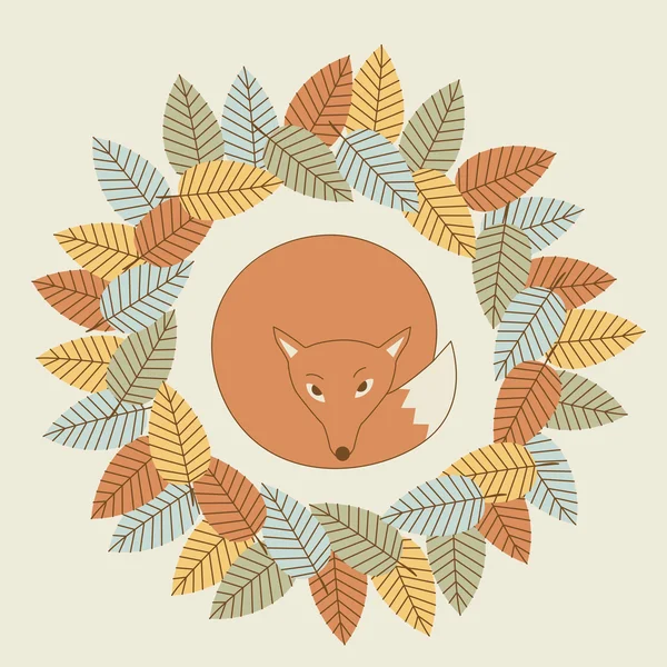 NAP için kıvrılmış fox
