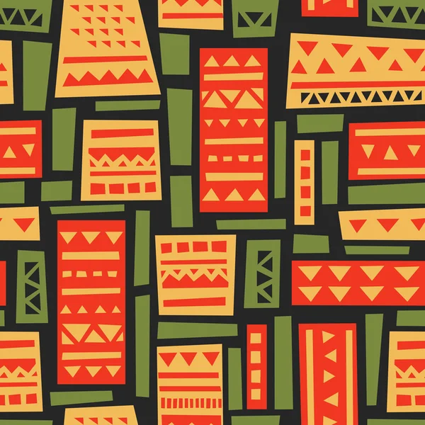 Ethnic geometric ornament Stock Illustration