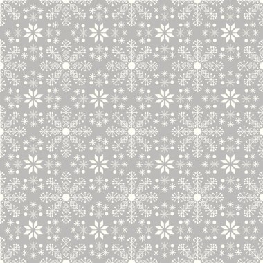 Noel tema için sorunsuz kar taneleri arka plan