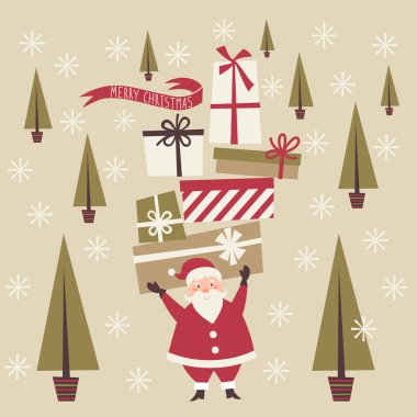 Noel ve Yeni Yıl Kartı