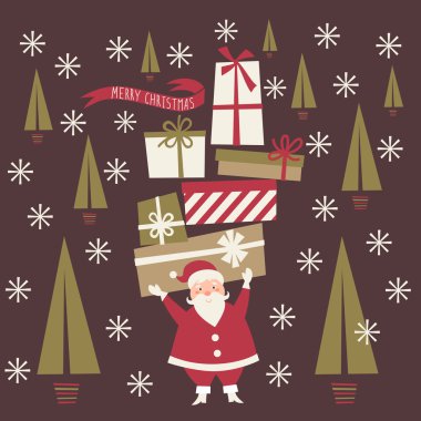 Noel ve Yeni Yıl Kartı