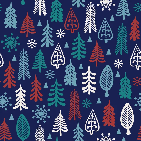 Kış ve yılbaşı Tema için dikişsiz arka plan