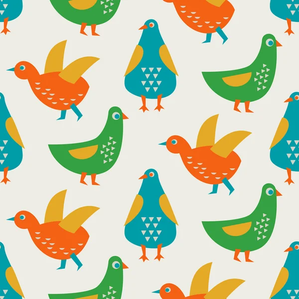 Kuşlarda kusursuz desen