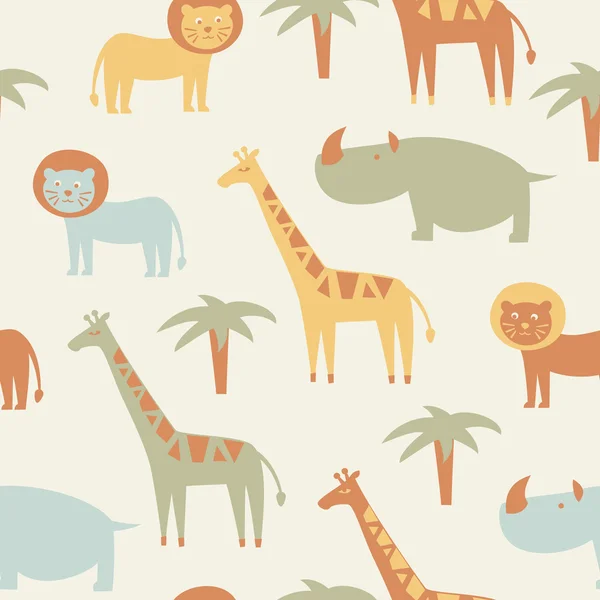 Afrikalı hayvanlarda kusursuz desen