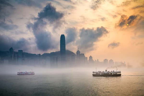 Misty Harbor - Victoria Harbor Hong Kong