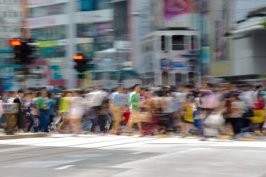 Yayalar, iş bölgesi, Hong Kong