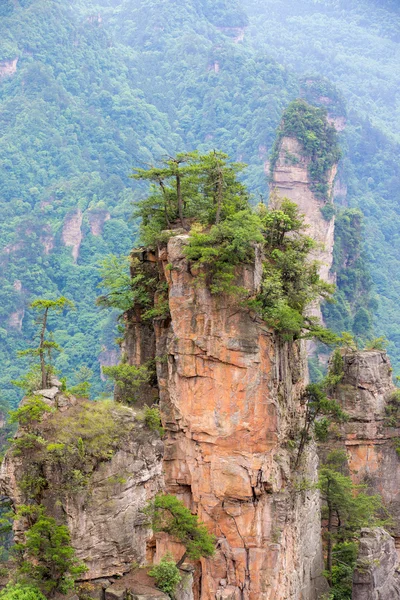 張り家界国立公園、中国の山の風景 — ストック写真