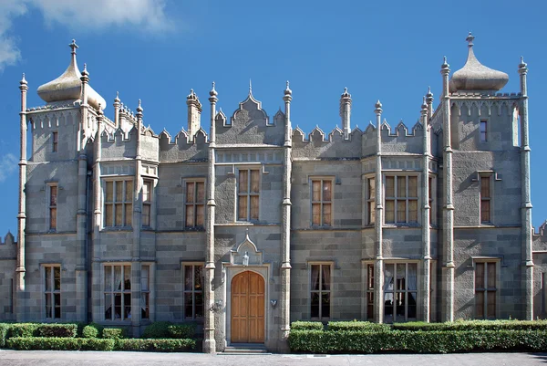 Vista del Palacio de Vorontsov en Alupka Crimea —  Fotos de Stock