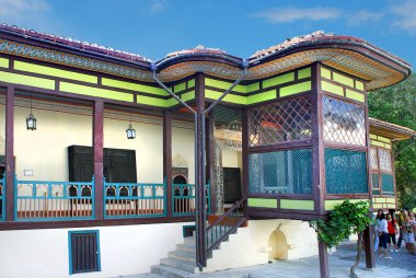 Merkezi Han 's Palace of Bakhchisaray Kırım 'daki binalarından biri