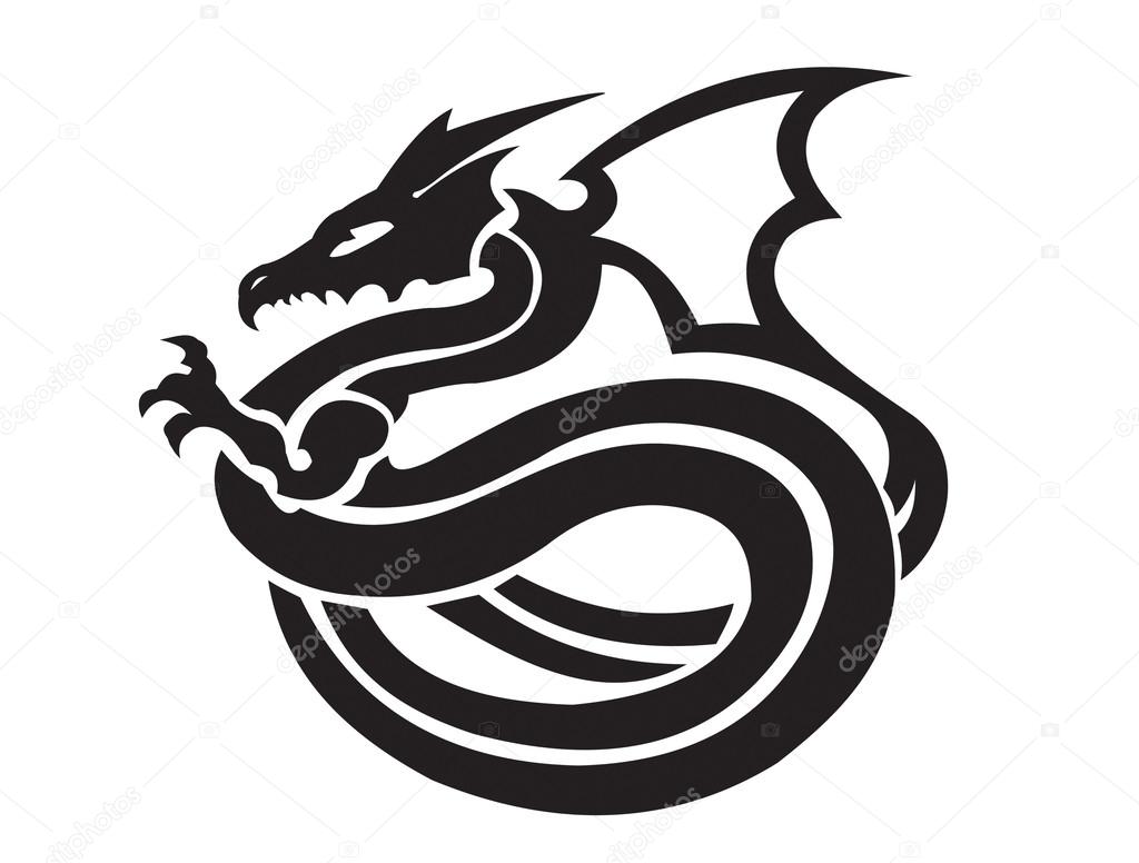 Dragons posing
